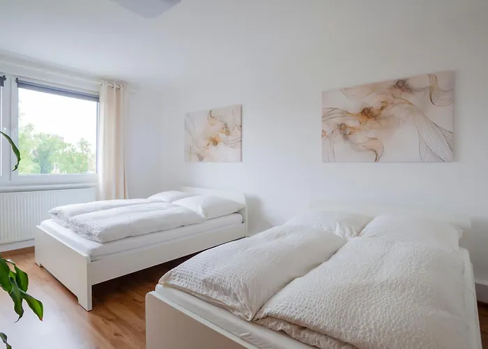 Exclusive 2-room-city-apartment - Contactless Check-in 아파트